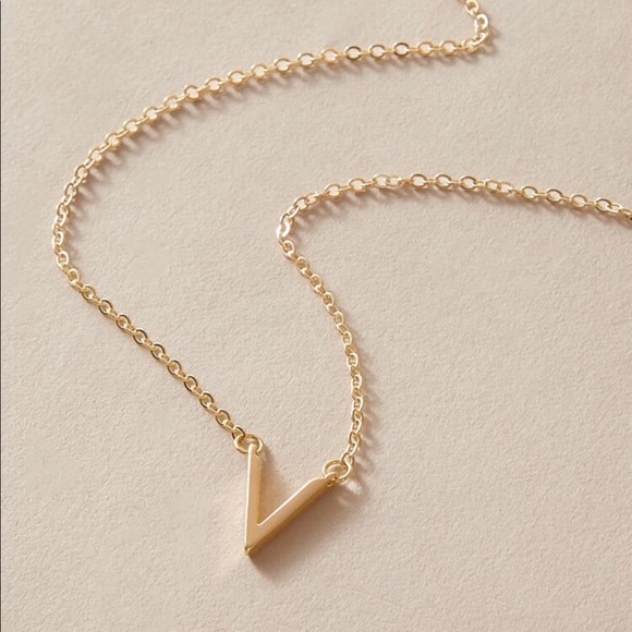 Lulus Jewelry - V Gold Necklace